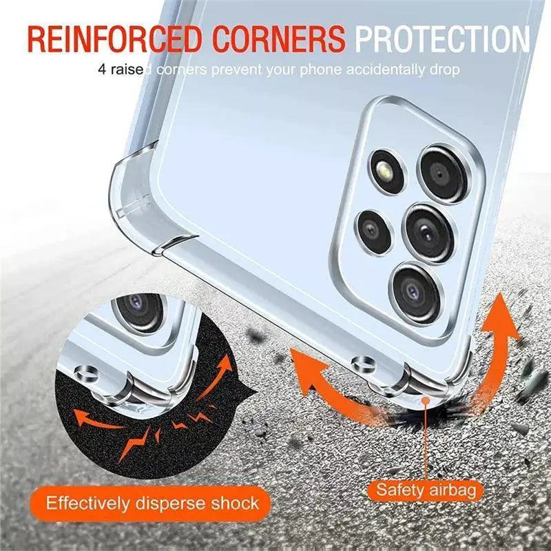 Luxury Clear Shockproof Case For Samsung Galaxy A And S