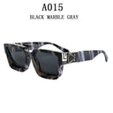 Unisex Luxury Retro Square Sunglasses with UV400 Protection