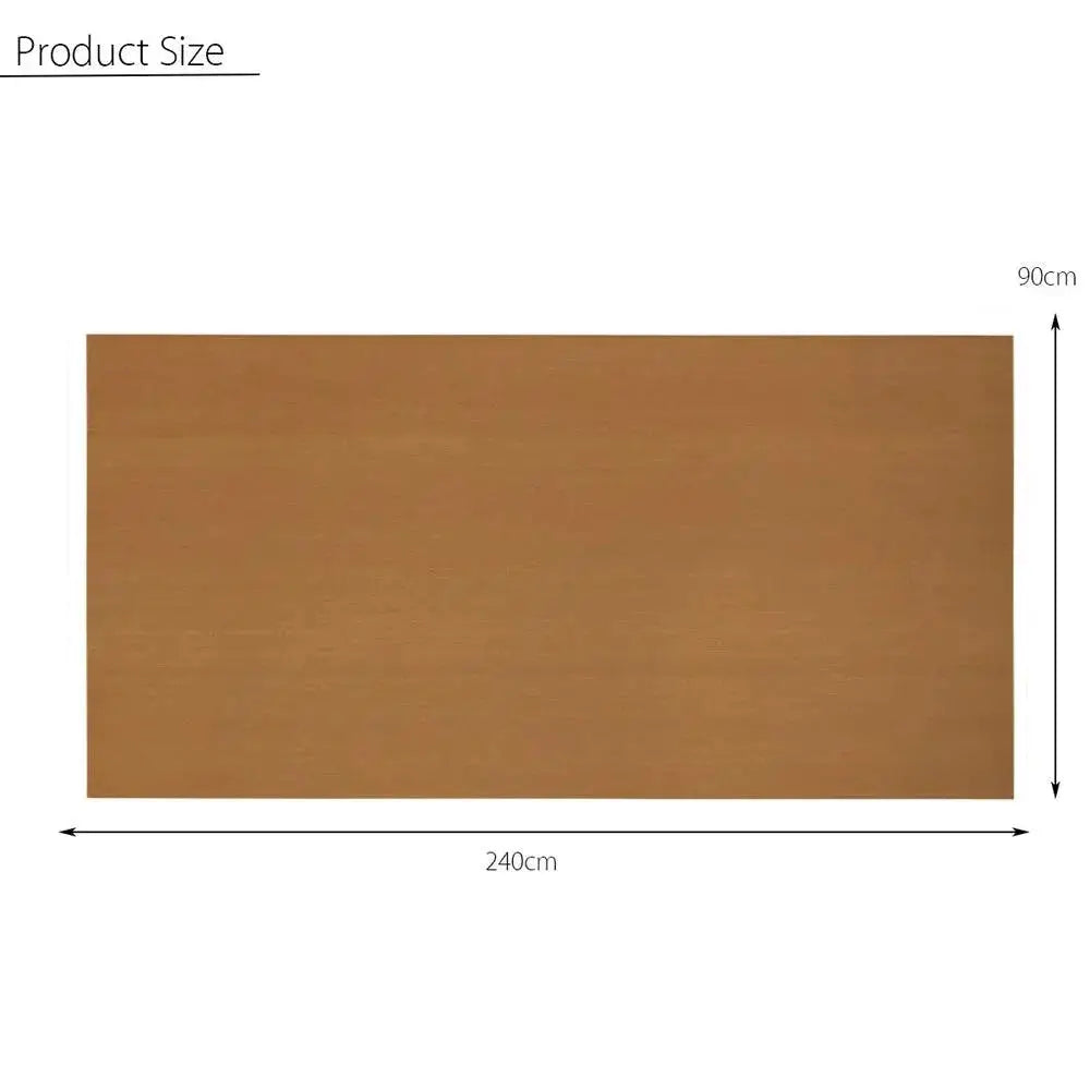 2400x900x6mm EVA Foam Faux Teak Boat Decking Mat Brown