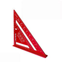 7-Inch Triangle Ruler for Precise Measurements and Angles