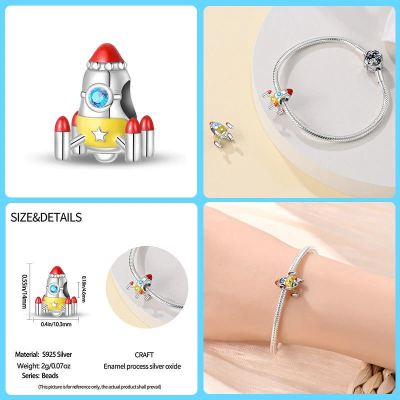 Sterling Silver Space Travel Collection