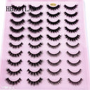 3D Mink Fluffy Eyelashes Variety Pack for Eye Looks