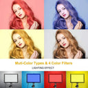 RGB LED Video Light With Tripod Stand