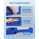 SucceBuy Commercial Ice Shaver Machine Electric Snow Cone Machine