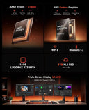 KAMRUI R7 Mini PC 16GB Windows 11