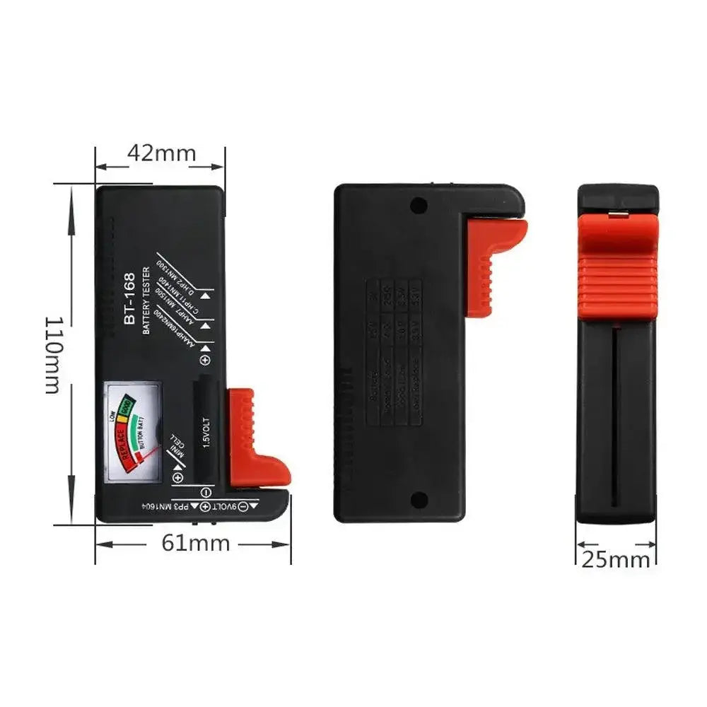 Battery Capacity Indicator Lithium Batteries Level Voltmeter