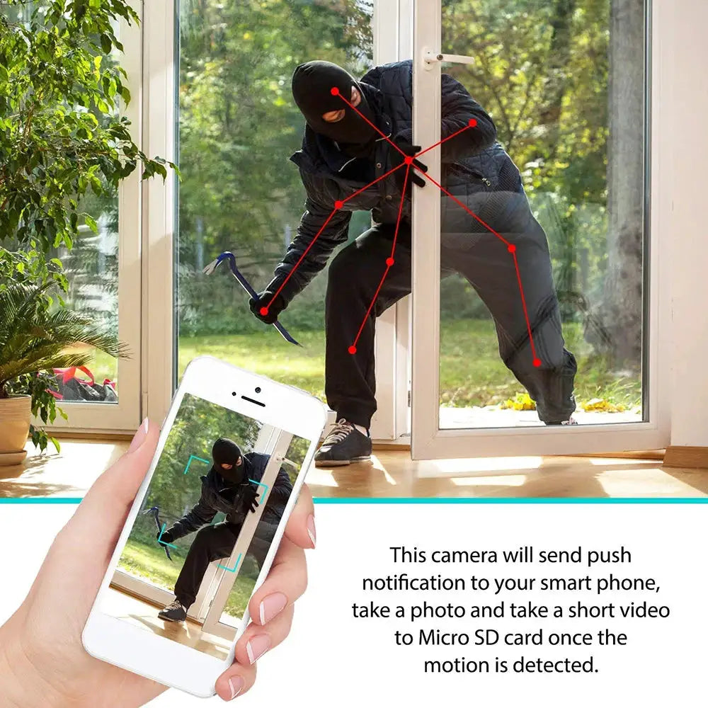 Mini Portable Remote WIFI Camera Small Compact Portable Surveillance Cam for Home Security