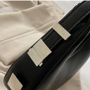 Underarm Tote Bags for Women Luxury Half Moon Hobo Bag