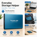 Portable External SSD - Fast Secure Data Backup