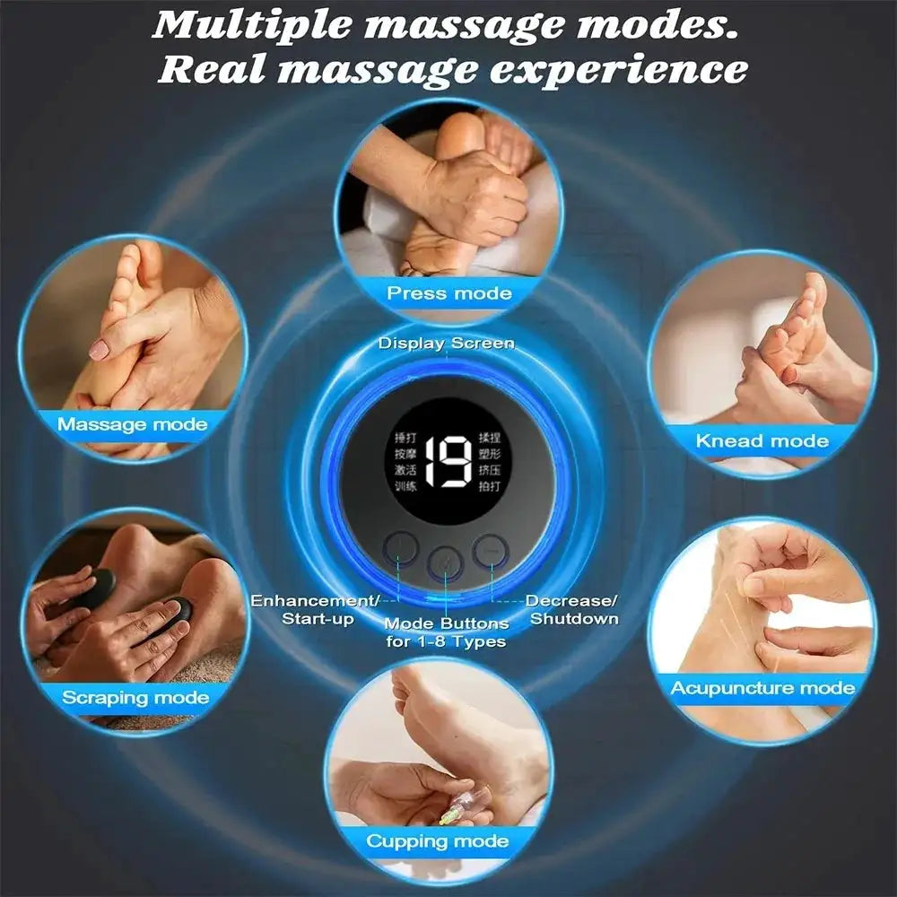 Rechargeable Electric Foot Massager Pad Electrostimulator Massage Mat EMS Muscle Massager Relax Feet Massage Fitness Massager