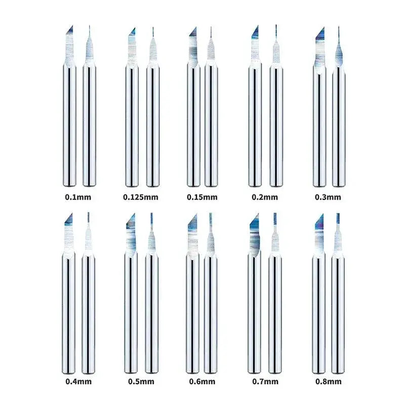 DSPIAE AT TH 3.175mm Push Broach Fixture Handle Tool