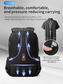 Lifetime Guaranteed Anti-Theft Men's Laptop Backpack Safe