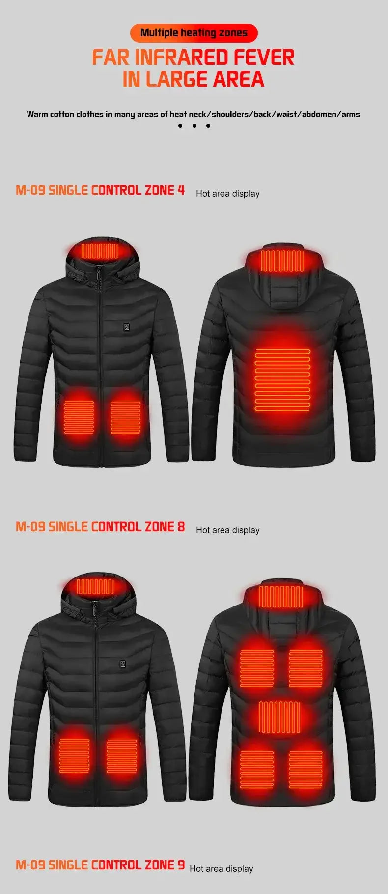 Todwarm Heated Jacket for Riders — product view 13