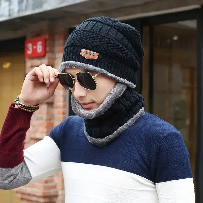 Unisex Winter Beanies Skullies Wool Hats Caps For Men Women