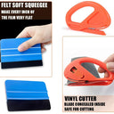 Car Vinyl Film Wrap Kit: Safe Durable Wrapping Tools