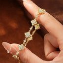 Oxtao Gold Moissanite Bracelet
