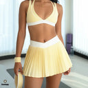 Women Skort Yoga Set Quick Dry Breathable Fit