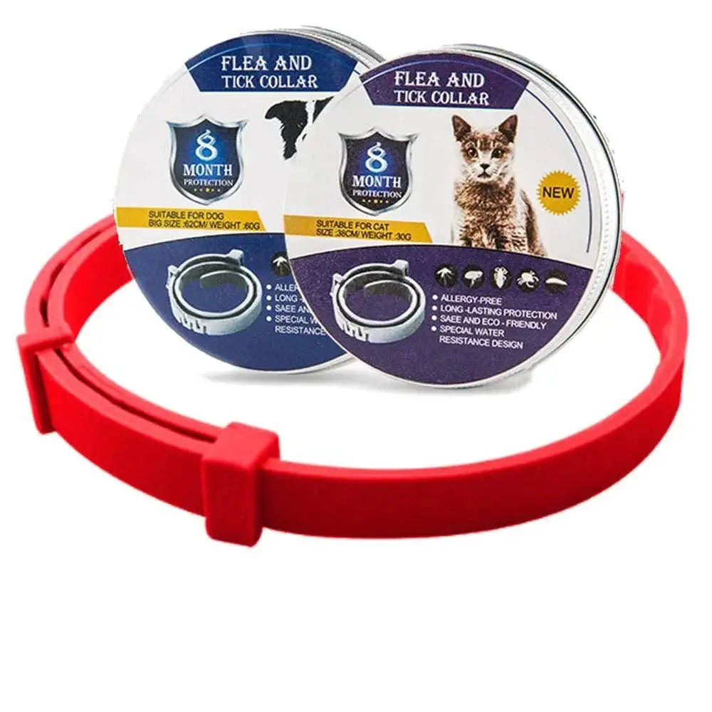 Pet Insect-Repellent Collar for Outdoors — colorful opp bag