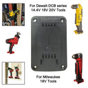 Compact Battery Wall Mount for Milwaukee
