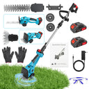 Cordless Electric Hedge Trimmer Handheld Grass Cutter & Lawn