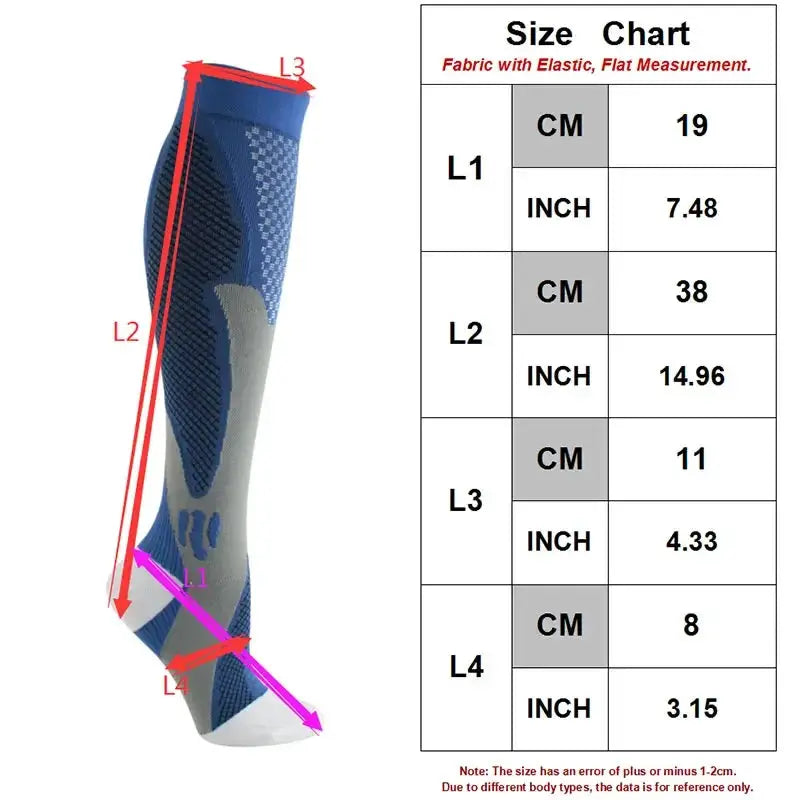 Premium Compression Socks For Active Lifestyles Runners