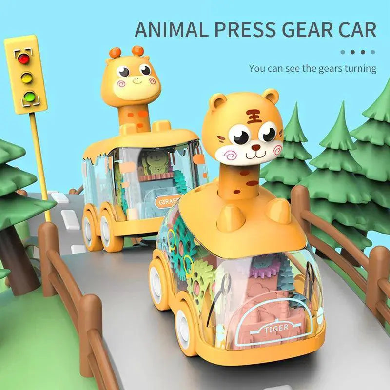 Adventure Gear Pull Back Inertial Speed Puzzle Car Toy