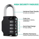4 Digit Padlock - Heavy Duty Waterproof Security
