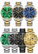 Olevs Men Stainless Steel Watch