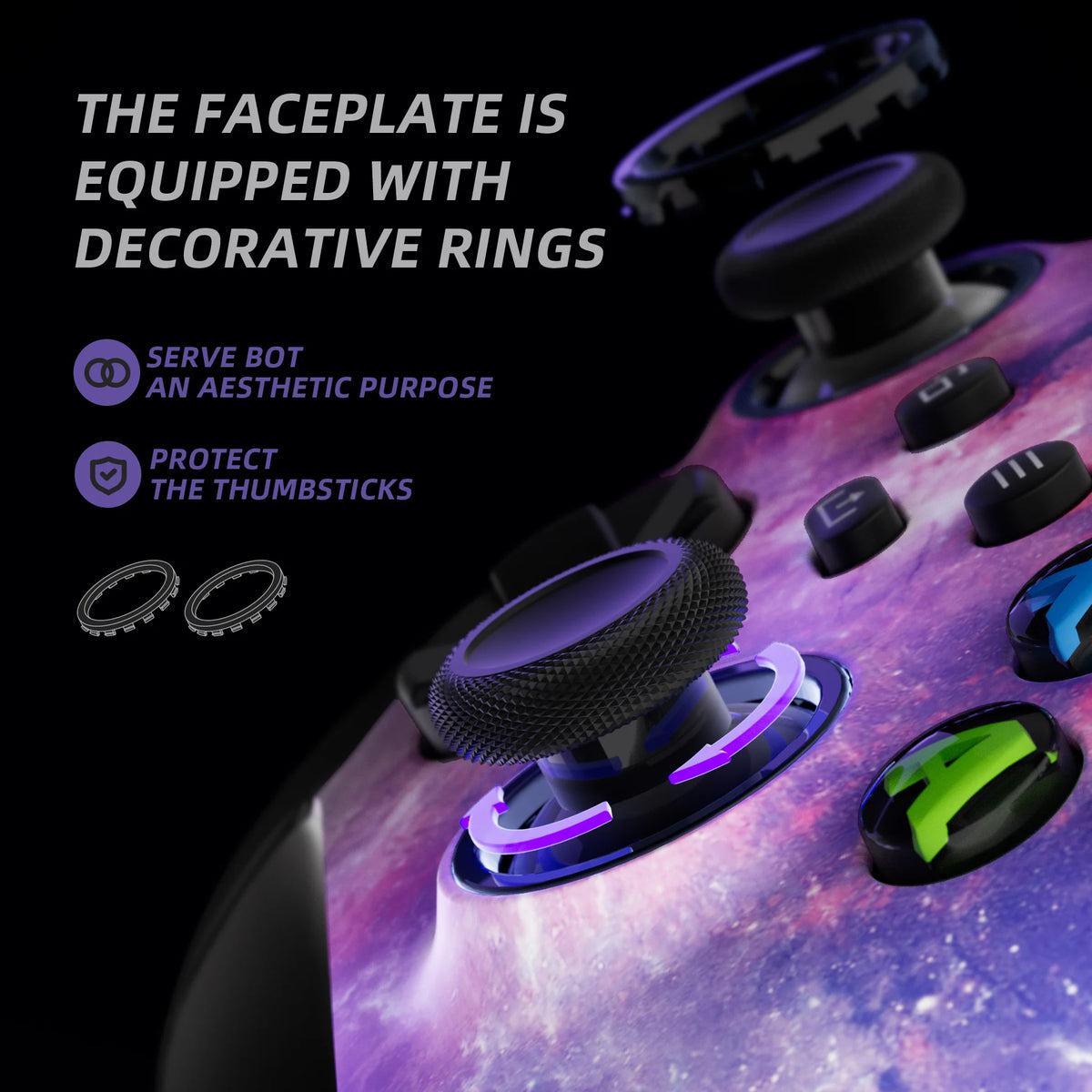 eXtremeRate ASR Performance Rubberized Shell