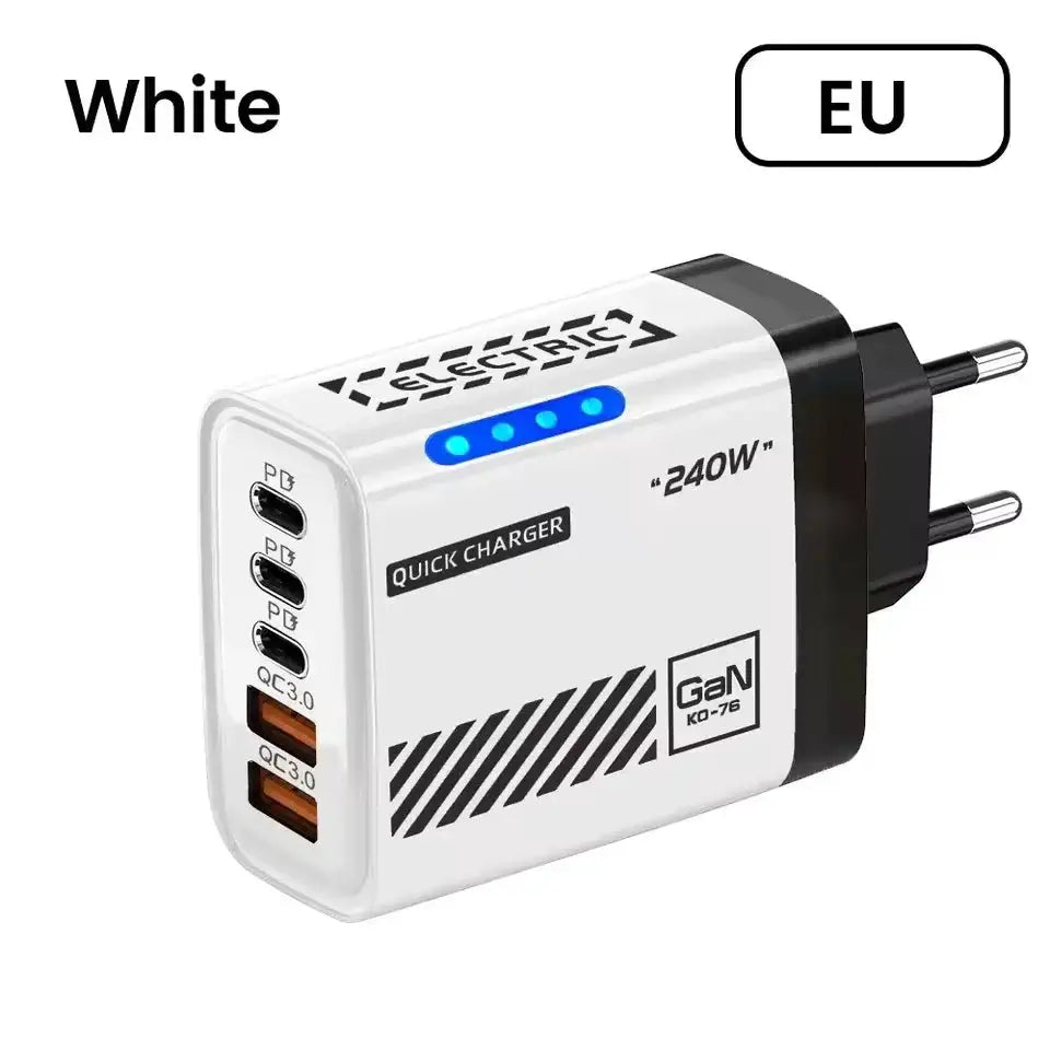 GaN Desktop Charger - Fast Charge USB Hub — product view 12