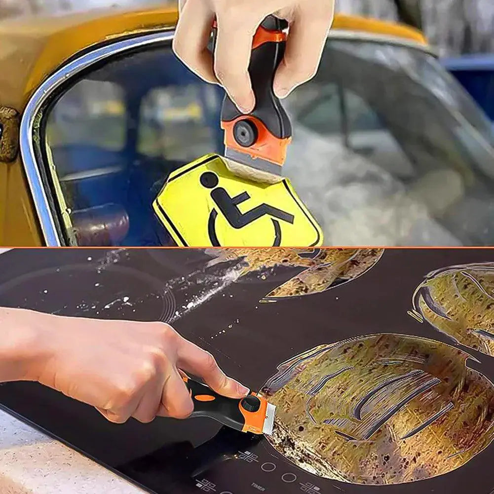 Versatile Scraper Blade Tool Ice Remover With Grip 45cm