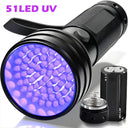 UV Black Light Flashlight - Reveals Pet Stains