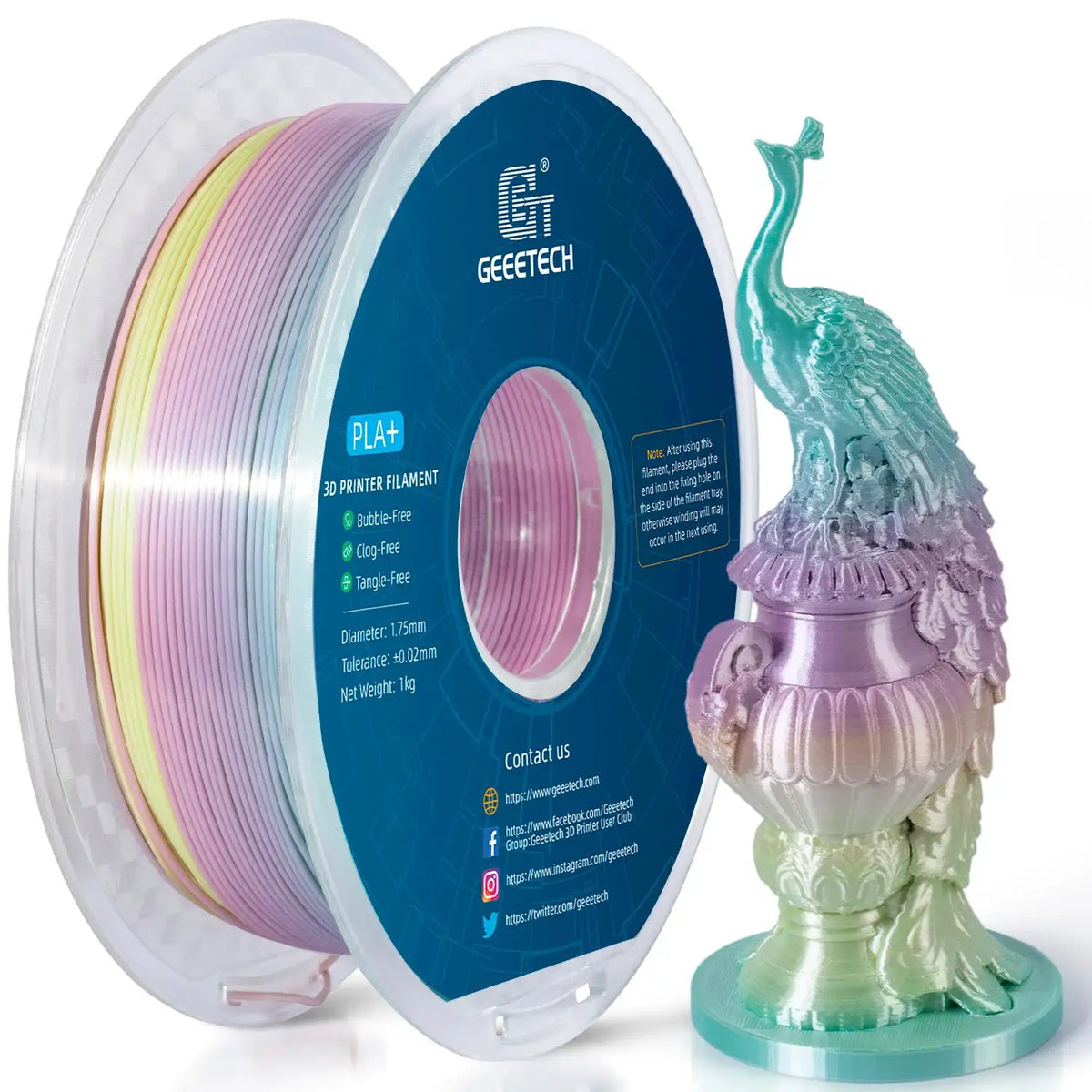 Silk PLA Filament for Glossy Models — product view 11
