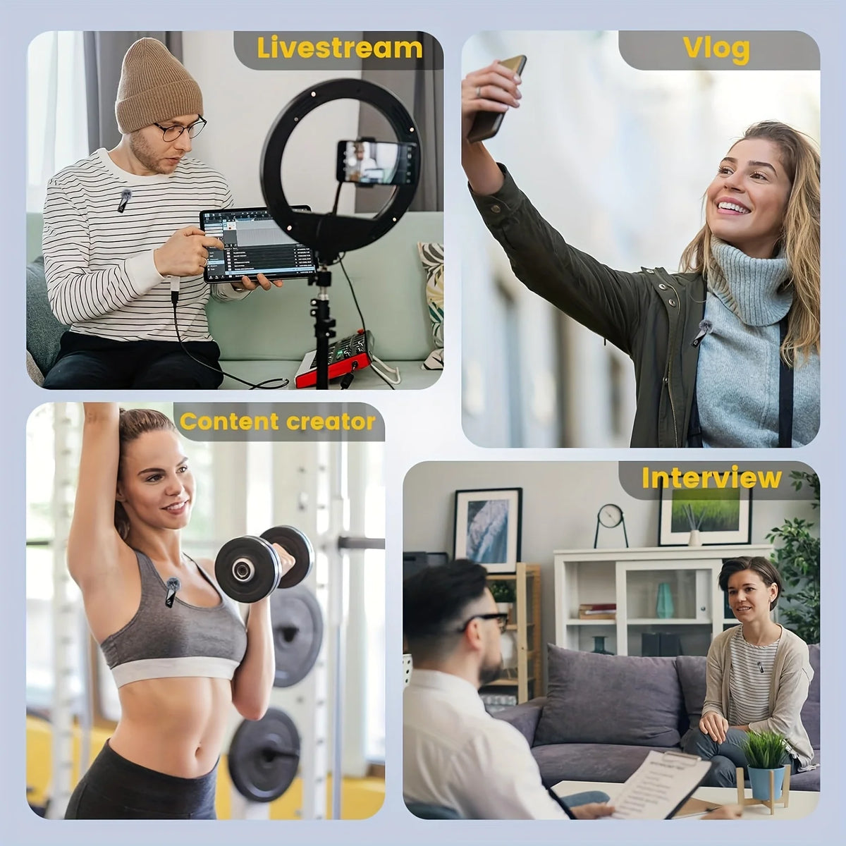 Microphone for Clearer Voice Capture