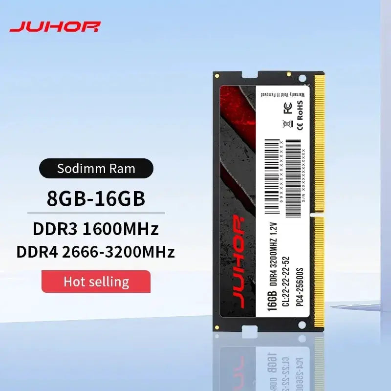 Juhor DDR4 RAM 8GB 16GB High Performance Memory Upgrade
