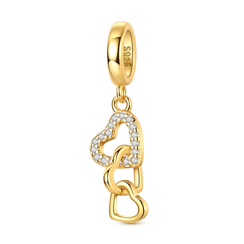 Golden Series Charm Bead Sterling