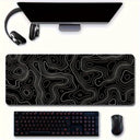Large Non-Slip Rubber Gaming Mouse Pad For Desk Carpet