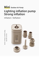 Electric Air Pump Portable Wireless Air Compressor Inflator Deflator Pumps