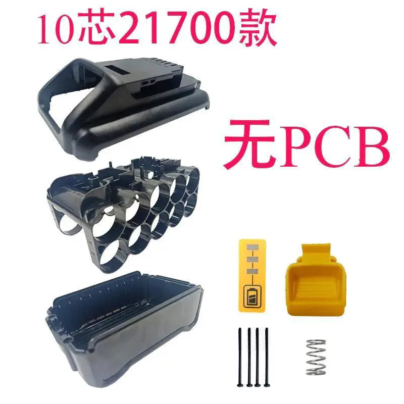 10*21700 DCB200 Li-ion Battery Case For Dewalt Tools Storage - OurLum.com