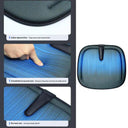 Cooling Gel Memory Foam Car Seat Cushion with Non-Slip Design