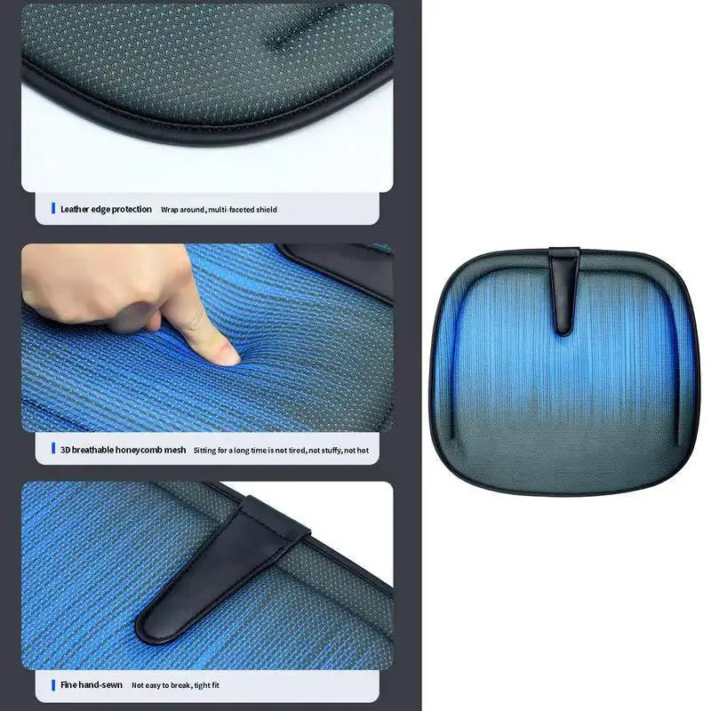 Cooling Gel Memory Foam Car Seat Cushion Non Slip Design