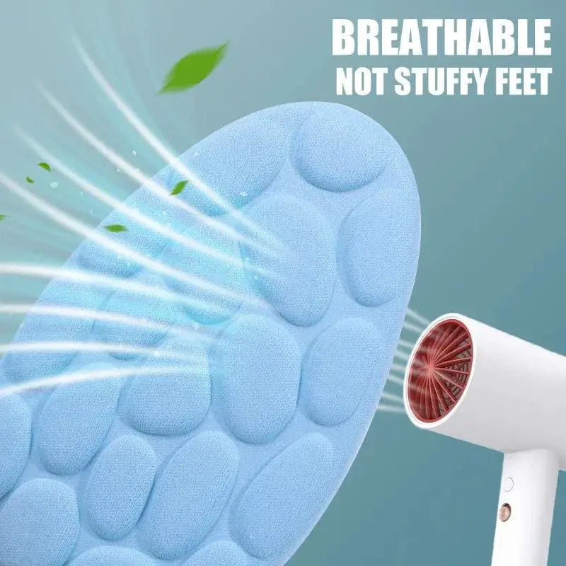 Memory Foam Insoles With Acupressure For Foot Pain Relief