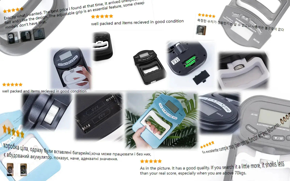 Precise Grip Strength Tester for Home — product view 12
