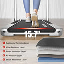 Portable 2 In 1 Incline Walking Pad Treadmill 2.5HP Cardio Home