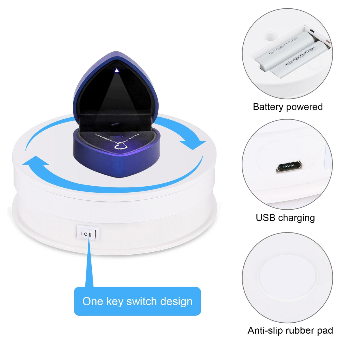Puluz Adjusting Speed Rotating Turntable
