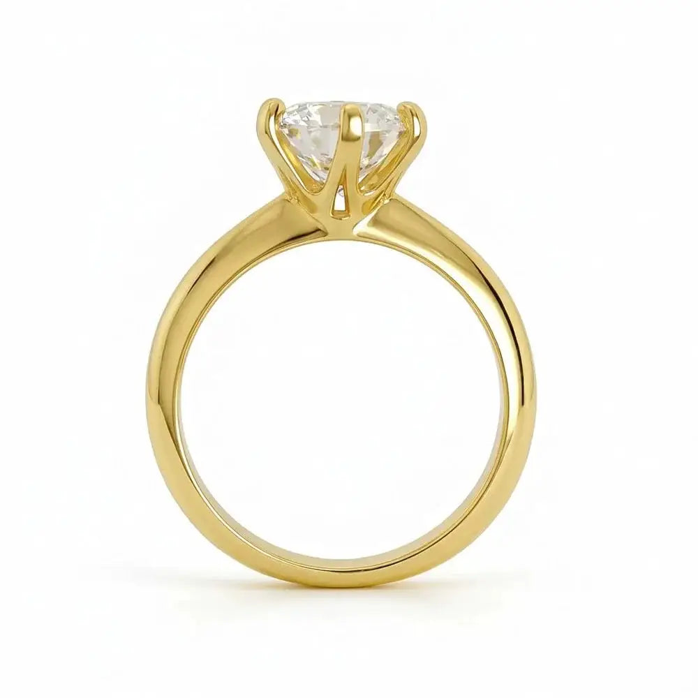 Moissanite Ring Cbtb CBR6012 — product view 6