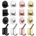 Drill Free Adhesive Wall Hook For Coats