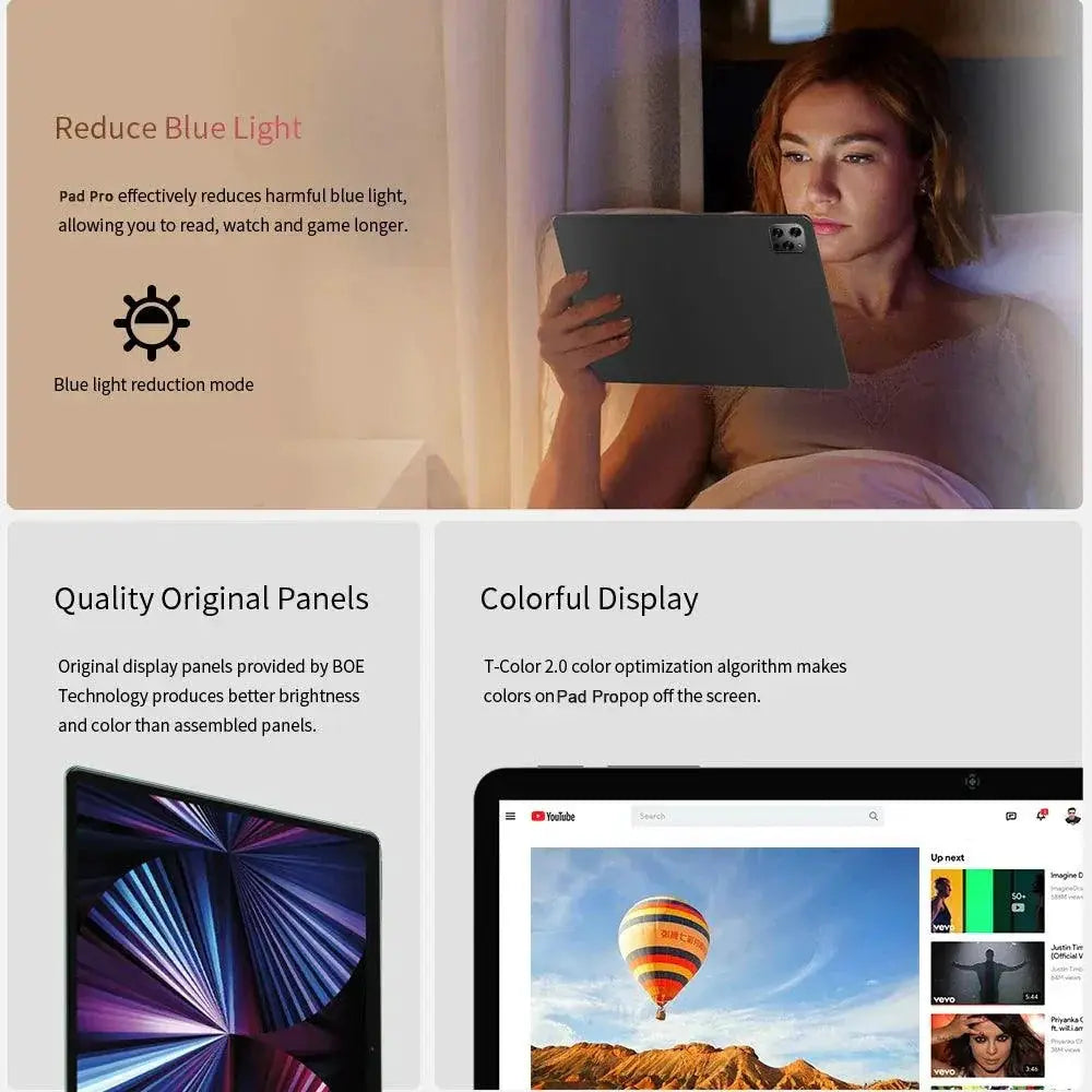 2024 10.1 Inch Octa Core Tablet With 8GB RAM 256GB Storage