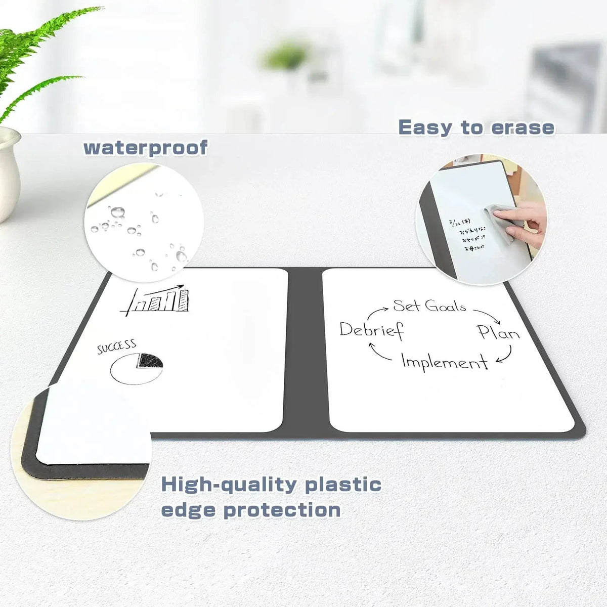 Reusable Whiteboard Memo Book for Work — product view 19