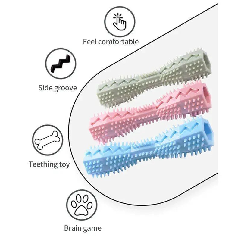 Puppy Chew Toy Interactive Dog Toothbrush for Small Dogs